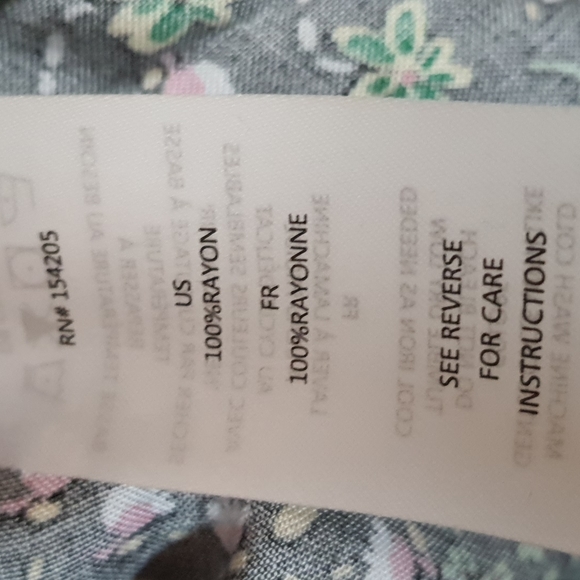 Tie-Front Button-Down Shirt - Picture 9 of 9